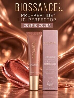 Biossance Pro-Peptide Lip Perfector -  Cosmic Cocoa (Limited-Edition)